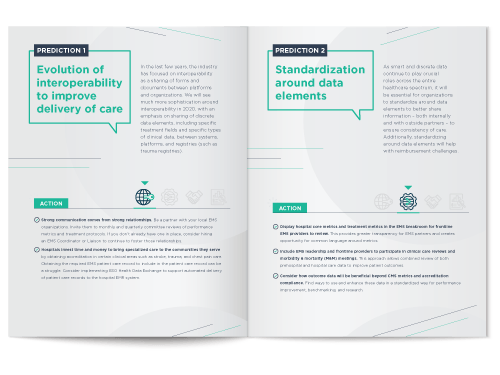 interior pages of 2021 Hospital Trends and Predictions Report