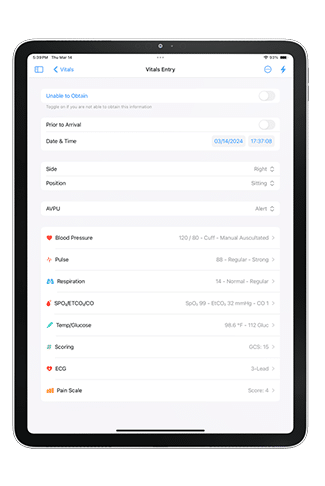 IOS Front VitalsEntry 325x486