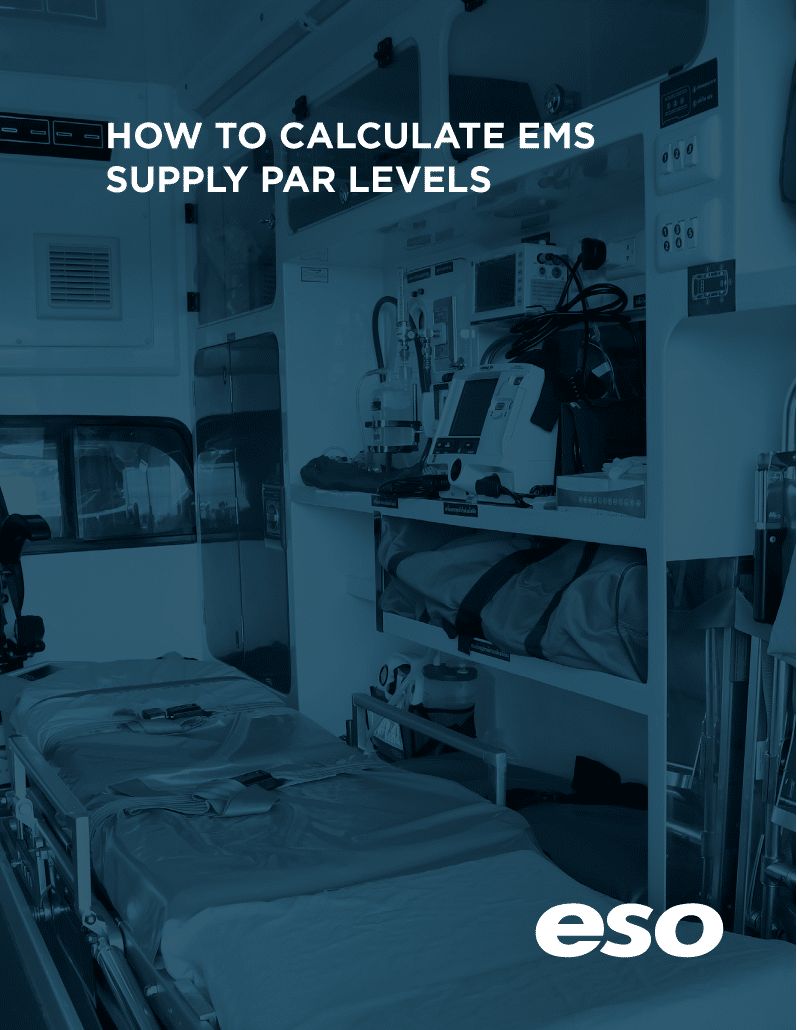 Cover of How to Calculate EMS Supply Par Levels white paper.